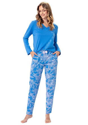 M-Max dámske pyžamo s dlhým rukávom Bona1379