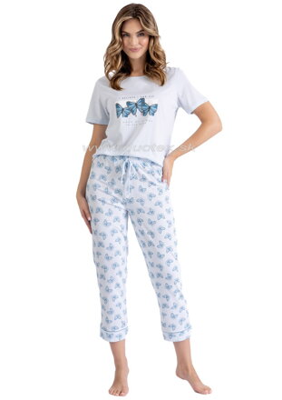 M-Max dámske pyžamo s krátkym rukávom Solin1444