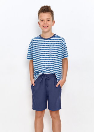 Taro chlapčenské pyžamo s krátkym rukávom Noah2953