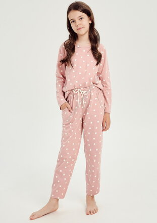 Taro dievčenské pyžamo  s dlhým rukávom Chloe3050