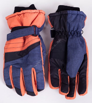YO chlapčenské lyžiarske rukavice REN-0272F 22cm