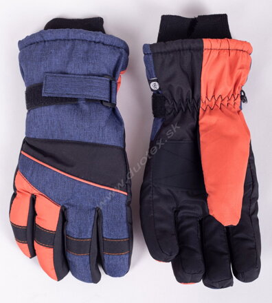YO chlapčenské lyžiarske rukavice REN-0277F 20cm
