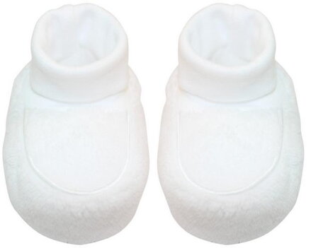 Richelieu kojenecké papučky CHĹPOK V6025 biele