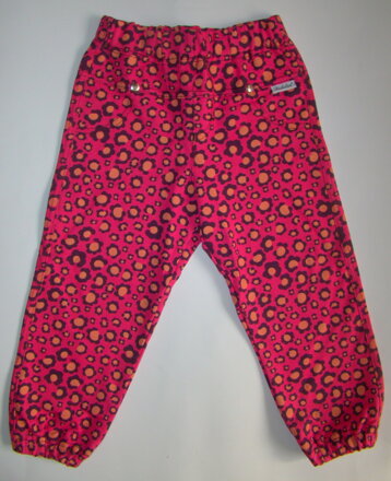 Richelieu detské nohavice so vzorom Andy V2208 P ružové - 92/98
