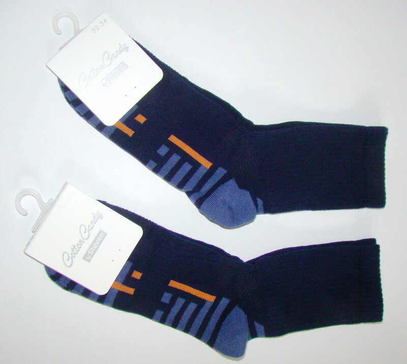 Steven detské športové ponožky 014CH-313 tmavomodré
