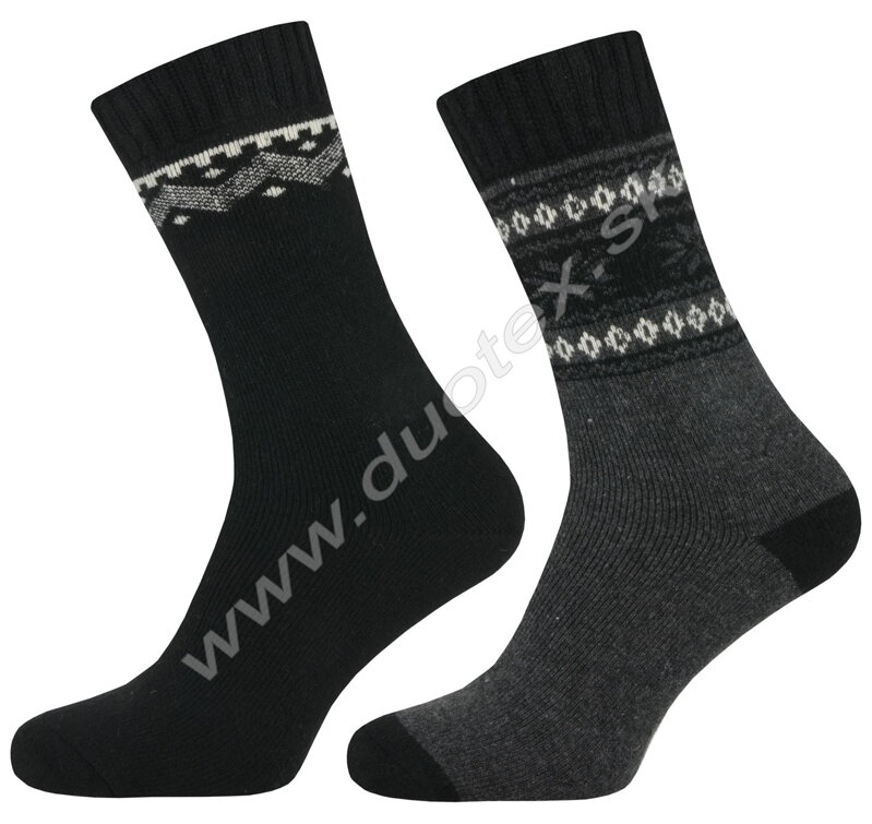 CNB pánske teplé froté ponožky 21454-3