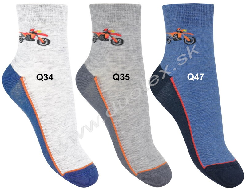 Gatta chlapčenské ponožky so vzorom g44.n59-vz.487