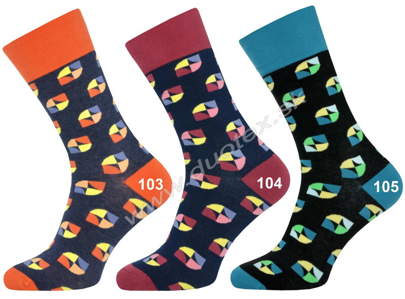 More pánske ponožky so vzorom 051-103