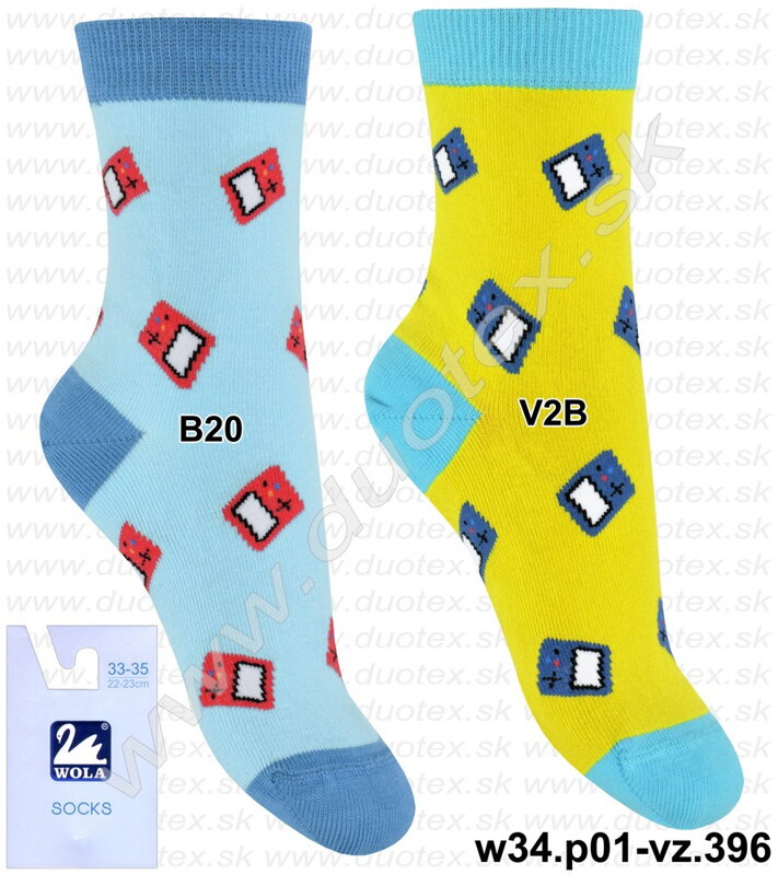 Wola detské ponožky so vzorom w34.p01-vz.396