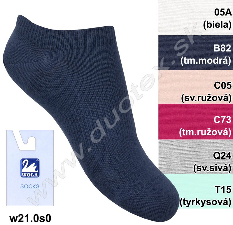 Wola detské členkové ponožky w21.0s0