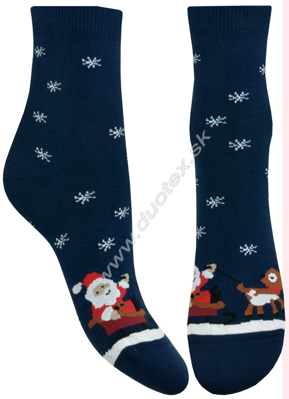 Wola detské vianočné ponožky w24.155-vz.843