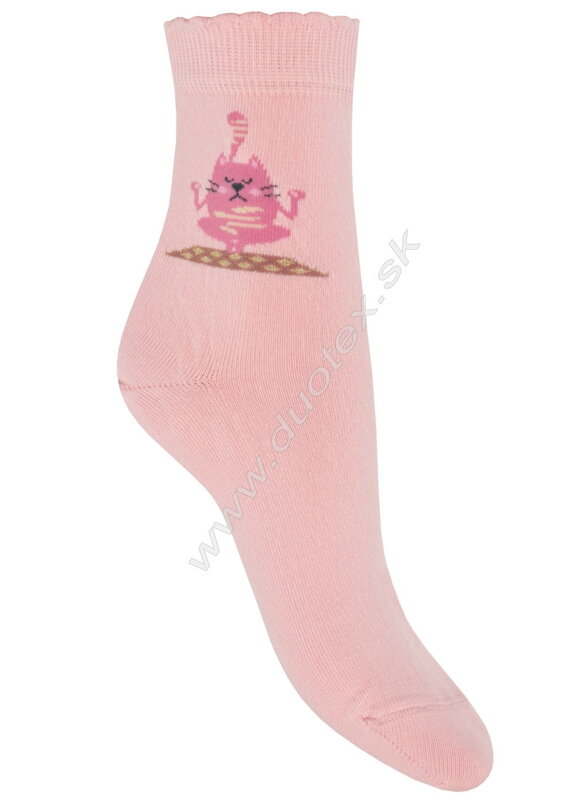 Wola dievčenské ponožky so vzorom w44.01p-vz.240