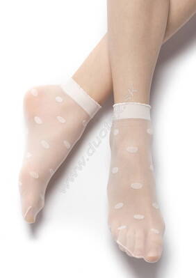 Knittex dievčenské jemné ponožky so vzorom Kora