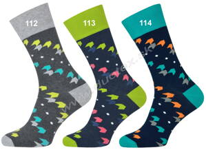 More pánske ponožky so vzorom 051-112