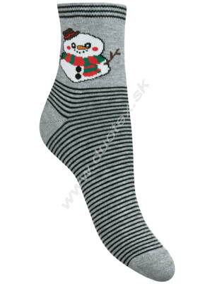 Wola dámske vianočné ponožky w84.155-vz.834