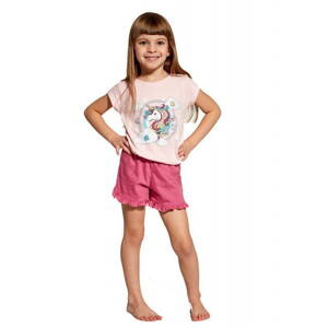 Cornette dievčenské pyžamo s krátkym rukávom 459-Unicorn