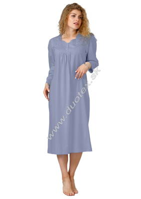M-Max dámska nočná košeľa s dlhým rukávom Zyta575-2