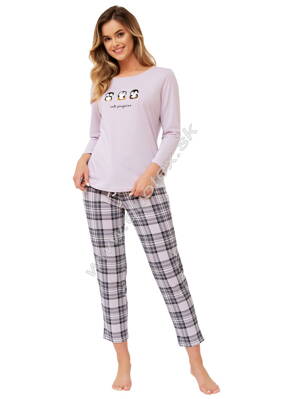 M-Max dámske pyžamo s dlhým rukávom Merida1215