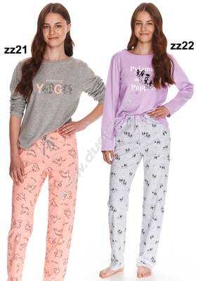 Taro dievčenské pyžamo s dlhým rukávom Ida2784