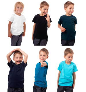 Jožánek detské tričko s krátkym rukávom jednofarebné