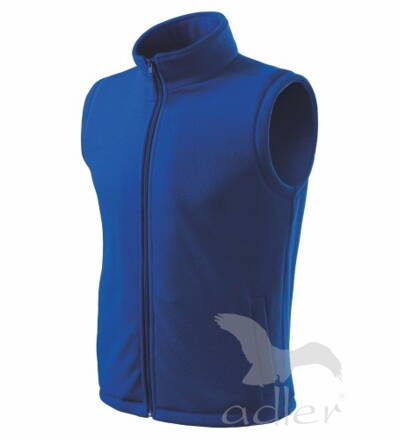 Adler unisex fleecova vesta V518 - kráľovská modrá