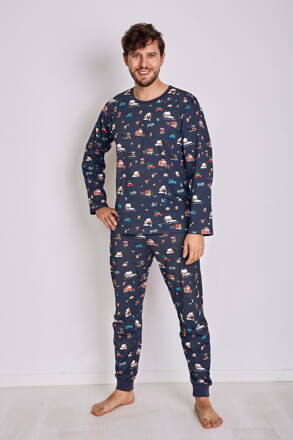 Taro chlapčenské vianočné pyžamo s dlhým rukávom Mikolaj2839