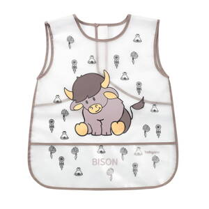 Baby Ono umývateľný podbradník - zástera 38x45 cm bizón