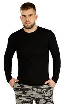 Litex pánske tričko s dlhým rukávom (9D072)