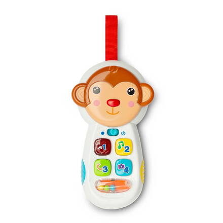 Toyz detská vzdelávacia hračka opica telefón