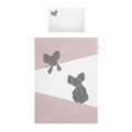 Belisima posteľné obliečky Mouse 100/135 ružové