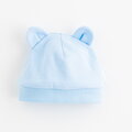 New Baby dojčenská bavlnená čiapka Kids modrá