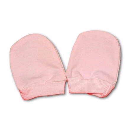 New Baby rukavičky pre novorodenca ružové