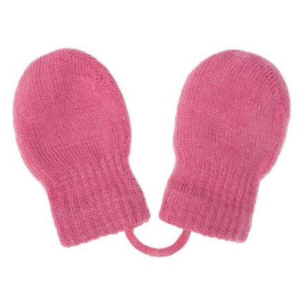 New baby detské zimné rukavičky ružové