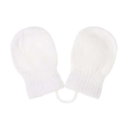 New Baby detské zimné rukavičky biele