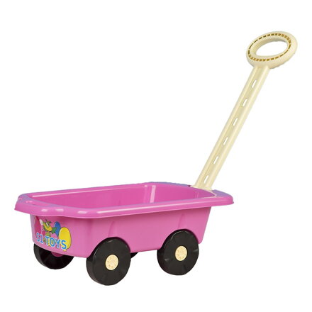 BAYO detský vozík Vlečka 45 cm ružový