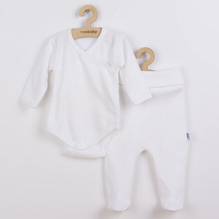 New Baby 2-dielna dojčenská súprava Practical biela chlapec