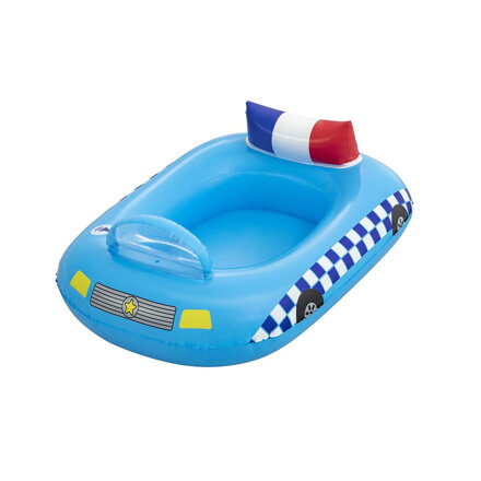 Bestway detský nafukovací čln so zvukom Polícia 97x74 cm